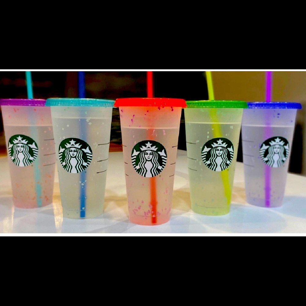 Starbucks Venti Confetti Cold Cups